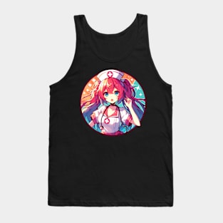 Anime nurse Tank Top